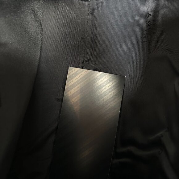 Amiri Wes Lang Beige & Black Checkered Reaper Dopp Kit - Picture 4 of 5